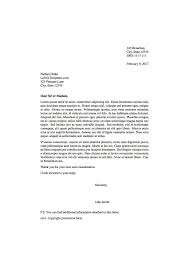 Formal Letter Format Sample Example Template Source Template Letter Template Word Formal Letter Template Business Letter Template
