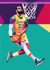 Lebron James Poster Print By Creativedy Stuff Displate In 2020 Lebron James Poster Lebron James Art Lebron James