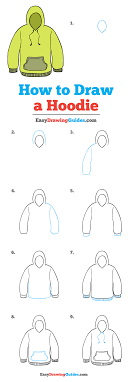 Choose your favorite hoodie designs and purchase them as wall art, home decor, phone cases, tote bags, and more! How To Draw A Hoodie Really Easy Drawing Tutorial