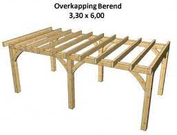 Douglasien Exklusive Carport Platte Dak Dak Bouwtekening