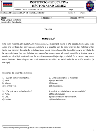 Facultad ciencias de la salud. Institucion Educativa Hector Abad Gomez Pdf Free Download