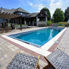 Graphite Colored Fiberglass Pools By Thursday Pools Pool Pool Colors Fiberglass Pools