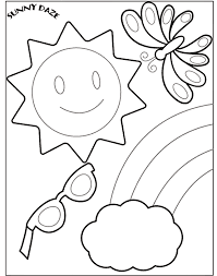 Take plenty of printable summer coloring pages for your summer holiday to keep children happy on the way palm trees, ocean, ice cream, dragging big suitcases around. Sunny Daze 1 On Crayola Com Summer Coloring Pages Summer Coloring Sheets Free Coloring Pages