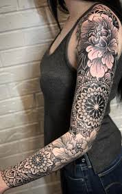 50 Of The Most Beautiful Mandala Tattoo Designs For Your Body Soul Feminine Tattoo Sleeves Geometric Sleeve Tattoo Arm Sleeve Tattoos For Women