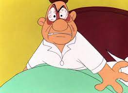 Every time the businessman is disturbed he hits elmer, which turns out to be quite a few times. A Pest In The House 1947 The Internet Animation Database