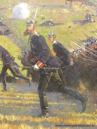 Prussian Soldiers In Battle 1870 War Art History War Military Art