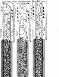 Leather carving is accomplished using three main tools: Pin By Anke On Leather Belt Designs Handmade Leather Belt Leather Tooling Patterns Leather Art