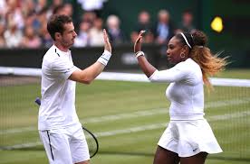 There was no doubt the game of the day was between nadal and kyrgios on centre court, and the clash certainly lived up to expectations with the spaniard prevailing in four sets. Wimbledon 2019 Serena Williams Takes Hilarious Tumble En Route To Straight Sets Victory In Mixed Doubles With Andy Murray Sharpeze Com