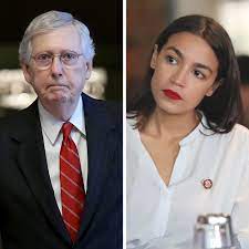 Senator from ky a greasy lobbyist for wells fargo, big coal, big guns and big tobacco, now working for big insurance. Aoc And Amy Mcgrath Blasted Mitch Mcconnell Over Creepy Choking Photo Political Tombstones Teen Vogue