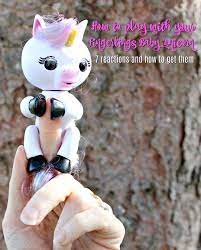 How To Play With Your Fingerlings Baby Unicorn From Wowwee Baby Unicorn Unicorn Toys Business For Kids
