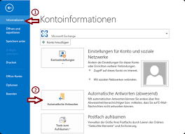 Verschiedene formulierungsvorlagen für die perfekte abwesenheitsnotiz (schweiz). So Legen Sie Eine Abwesenheitsnotiz In Microsoft Outlook 2016 2019 Fest