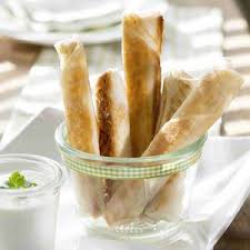 Kasestangen Im Filoteig Rezept Filoteig Rezepte Filoteig Lebensmittel Essen
