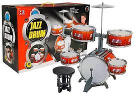 All of the drums have a remarkable sound, and they also have an excellent tuning range. Jazz Drum Schlagzeug Spielzeug 5 Trommeln Becken Musikinstrument Fur Kinder 3 Spielzeug Musikinstrumente