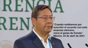 FABULANDO EN EL DF Este miércoles 24 de marzo, el Presidente de Bolivia,  Luis Arce, le contó al periodismo mexicano la fábula del litio y la conectó  mañosamente con la hipótesis del