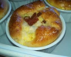 Who S Coming To Dinner Panera S Spinach And Bacon Egg Souffle Panera Recipes Souffle Recipes Panera Egg Souffle Recipe