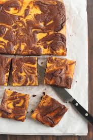 21 Pumpkin Sweets Halloween Treats Recipes Pumpkin Brownies Cheesecake Brownies Recipe Desserts