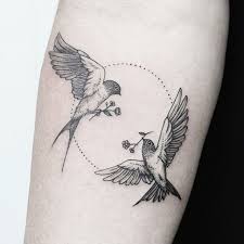 Bird And Rose Tattoo Meaning 1337tattoos Minniefonzie Tattoo Designs Men Circle Tattoos Tattoos