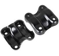 Amazon.com: labwork 2PCS Rear Suspension Leaf Spring Plate ...