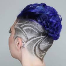The perfect shape up makes the short style look striking, and the two lines on the sides as hair designs add some extra interest. The 50 Coolest Shaved Hairstyles For Women Hair Adviser