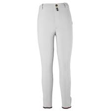 devon aire cool cotton kids breeches in dove grey