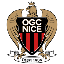 A nice supporter accused of aiming a kick at dimitri payet during the violence which interrupted the weekend's ligue 1 match between nice and marseille will . Ogc Nice Logo Football Logos
