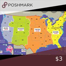 Shopping Time Zones Bonus For Some Time Zone Map United States Map Usa Map