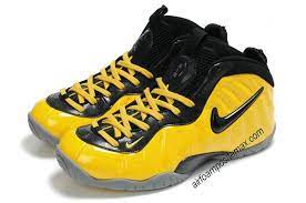 fake foamposites nike air foamposite pro lemon black 314996 001 cheap shoes yellow sneakers fake shoes nike