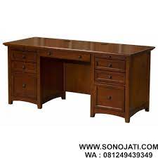 Maybe you would like to learn more about one of these? Meja Kerja Kayu Seger Executive Sono Jati Furniture