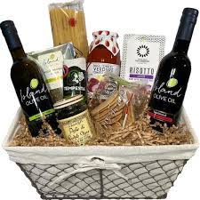 Gift basket village viva italiano: Gift Basket Italian Lover S Basket Island Olive Oil Company