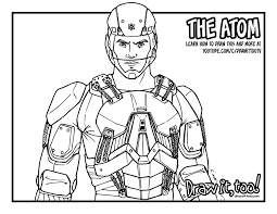 Ant coloring sheet atom coloring pages ant man coloring pages to. The Atom Legends Of Tomorrow Draw It Too