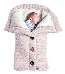 Hallo und herzlich willkommen auf unserer seite. Schlafsacke Baby Winter Neugeborenes Baby Gestrickt Wickeln Swaddle Decke Kinderwagen Schlafsack Fur 0 24 Monat Baby Rosa B 38 70cm