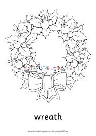 Home » special events » christmas ». Christmas Wreath Colouring Page