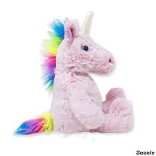 Cute Pink Rainbow Mane 9 Unicorn Stuffed Animal Zazzle Com Unicorn Stuffed Animal Cute Stuffed Animals Monkey Stuffed Animal