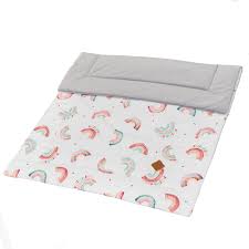 Sourcing guide for baby blanket cotton: Double Sided Cotton And Velvet Baby Blanket Rainbow
