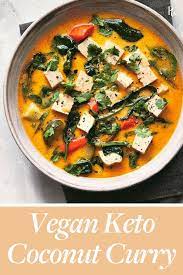 Vegan Keto Coconut Curry Recipe Vegan Keto Recipes Veggie Keto Vegan Keto Diet