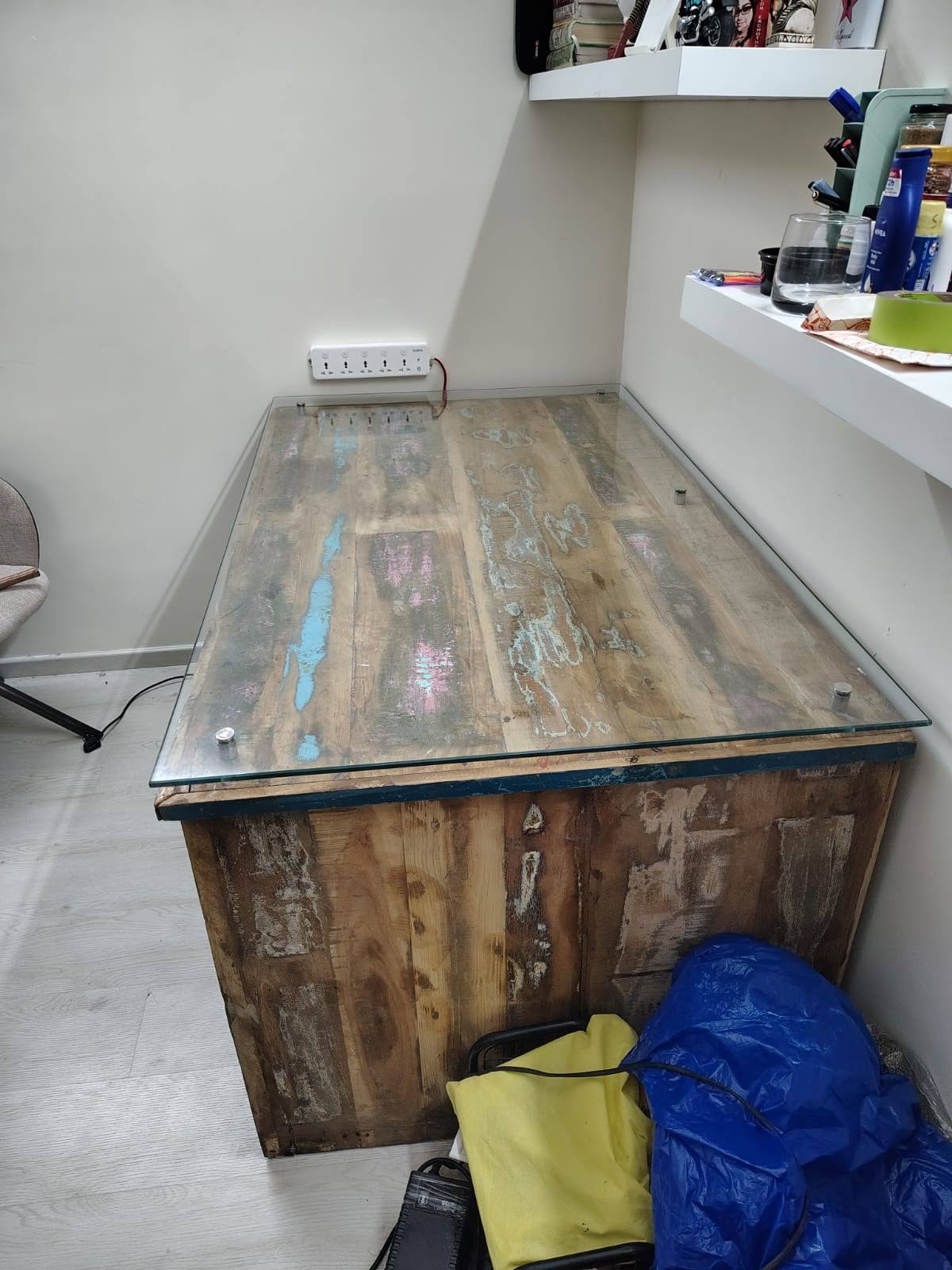 10mm Clear Glass Table Top Installation product image
