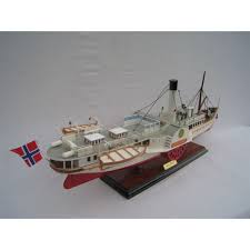 Ps skibladner is the only paddle steamer operating in norway, it sails on lake mjøsa. Model Of Norwegian Paddle Steamer Skibladner