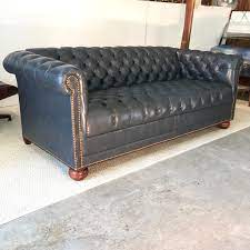 Find sleeper sofas, chairs, and pull out couch beds in corner, sectional, and convertible styles. Vintage Chesterfield Sofa In Slate Blue Leather At 1stdibs