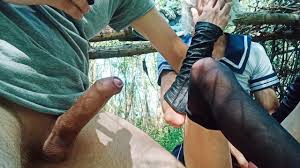 Naked and big dicks in public smoked before a hot fuck