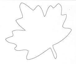 Free printable maple tree coloring pages for kids. Large Leaf Template Coloring Home