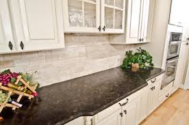 This funky kitchen is a cook's dream. Brown Granite Backsplash Houzz