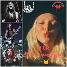 Laura Guldemond of Burning Witches 📸wonderland by krys Auntie Blegh 🦇🖤