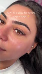 My client wanted volume lashes but more natural… so I ended up giving ...