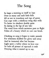 Wystan Hugh Auden The Song Grief Poems Words Narrative Poetry