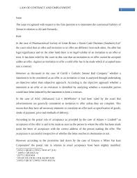 This case document summarizes the facts and decision in entores ltd v miles far east corporation 1955 2 qb 327. Law Assignment Contract Law And Employment Law