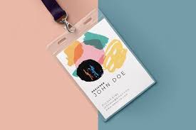 Minimal Creative Id Card Identity Card Design Employee Id Card Name Card Design