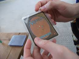 At the bottom of an individual card's page on magiccards.info, there are a handful of links under the heading print proxies. Make Nerdy Coasters With Magic The Gathering Cards Offbeat Home Life