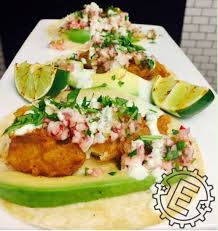 The fish tacos are excellent, as are all four salsas. Empire Crispy Fish Tacos Beer Battered Cod Radish Facebook