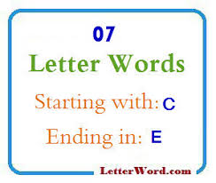Chazzanim · chazzenim · cheapjack · conjugacy · coxcombry · cyclizing · czarevich · czaritzas . Seven Letter Words Starting With C And Ending In E Letterword Com