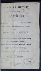1840 City Directory
